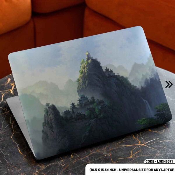 Fantacy Digital Illustration Matte Finished Removable Waterproof Laptop Sticker & Laptop Skin (Including FREE Accessories) - LSKN3571 - DDecorator