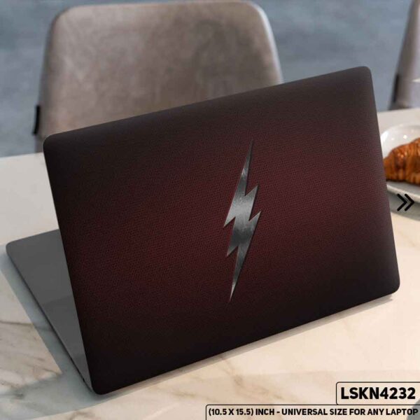 Flash DC Universe Matte Finished Removable Waterproof Laptop Sticker & Laptop Skin (Including FREE Accessories) - LSKN4232 - DDecorator