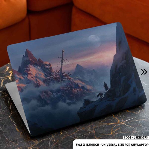 Fantacy Digital Illustration Matte Finished Removable Waterproof Laptop Sticker & Laptop Skin (Including FREE Accessories) - LSKN3573 - DDecorator