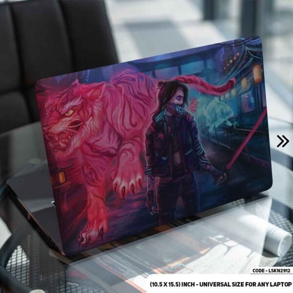 Digital Fantacy Art Illustration Matte Finished Removable Waterproof Laptop Sticker & Laptop Skin (Including FREE Accessories) - LSKN2912 - DDecorator