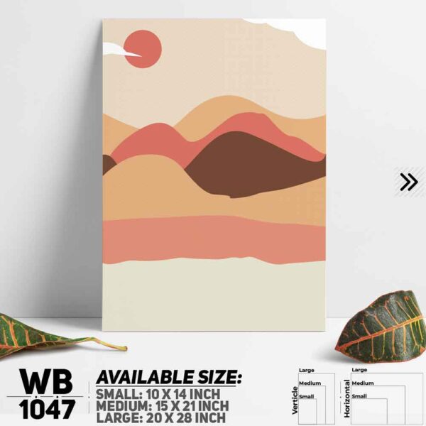 DDecorator Digital Painting Illustration Wall Decoration And Home Decoration PVC Wall Board And Wall Canvas - WB1047