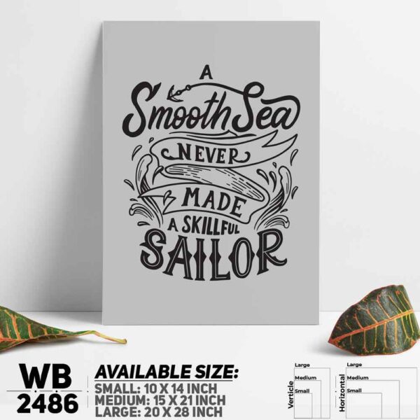 DDecorator Vintage Design - Motivational Wall Decoration And Home Decoration PVC Wall Board And Wall Canvas - WB2486