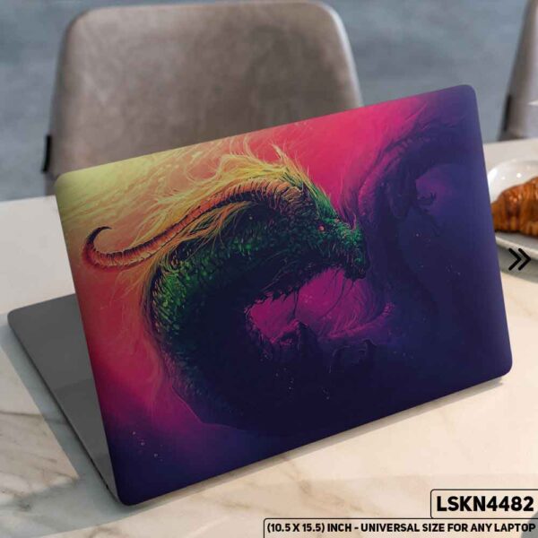 Fantacy Art Digital Illustration Matte Finished Removable Waterproof Laptop Sticker & Laptop Skin (Including FREE Accessories) - LSKN4482 - DDecorator