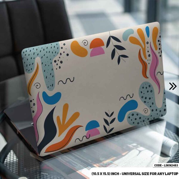 Seamless Pattern Matte Finished Removable Waterproof Laptop Sticker & Laptop Skin (Including FREE Accessories) - LSKN2483 - DDecorator