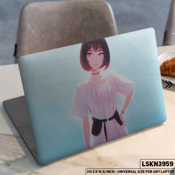 Fantacy Art Digital Illustration Matte Finished Removable Waterproof Laptop Sticker & Laptop Skin (Including FREE Accessories) - LSKN3959 - DDecorator