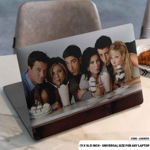 Drinking Juice With Friends Matte Finished Removable Waterproof Laptop Sticker & Laptop Skin (Including FREE Accessories) - LSKN555 - DDecorator