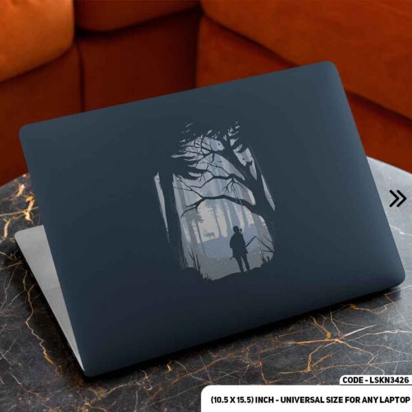 Stranger Things Matte Finished Removable Waterproof Laptop Sticker & Laptop Skin (Including FREE Accessories) - LSKN3426 - DDecorator