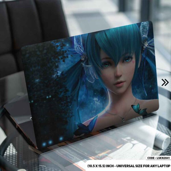 Digital Fantacy Art Illustration Matte Finished Removable Waterproof Laptop Sticker & Laptop Skin (Including FREE Accessories) - LSKN2841 - DDecorator