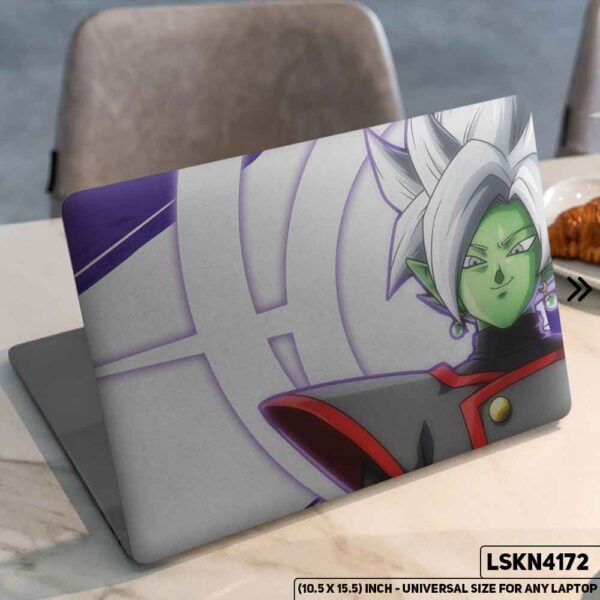 Dragon Ball Z Z Warriors Goku Matte Finished Removable Waterproof Laptop Sticker & Laptop Skin (Including FREE Accessories) - LSKN4172 - DDecorator