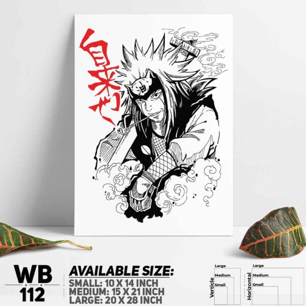 DDecorator Naruto Uzumak Manga Naruto Anime Wall Decoration And Home Decoration PVC Wall Board And Wall Canvas - WB112