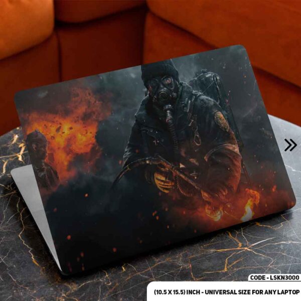 Digital Digital Character Art Illustration Matte Finished Removable Waterproof Laptop Sticker & Laptop Skin (Including FREE Accessories) - LSKN3000 - DDecorator