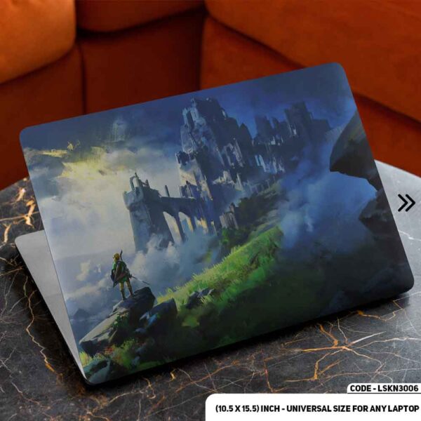 Digital Digital Character Art Illustration Matte Finished Removable Waterproof Laptop Sticker & Laptop Skin (Including FREE Accessories) - LSKN3006 - DDecorator