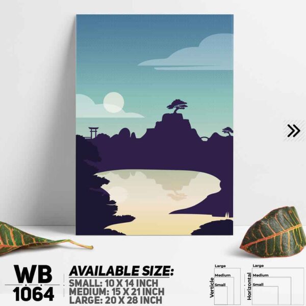 DDecorator Digital Painting Illustration Wall Decoration And Home Decoration PVC Wall Board And Wall Canvas - WB1064