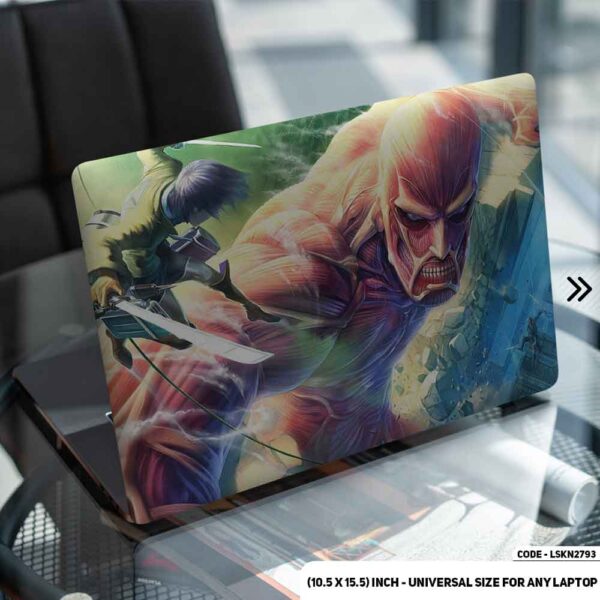 Digital Fantacy Anime Illustration Matte Finished Removable Waterproof Laptop Sticker & Laptop Skin (Including FREE Accessories) - LSKN2793 - DDecorator