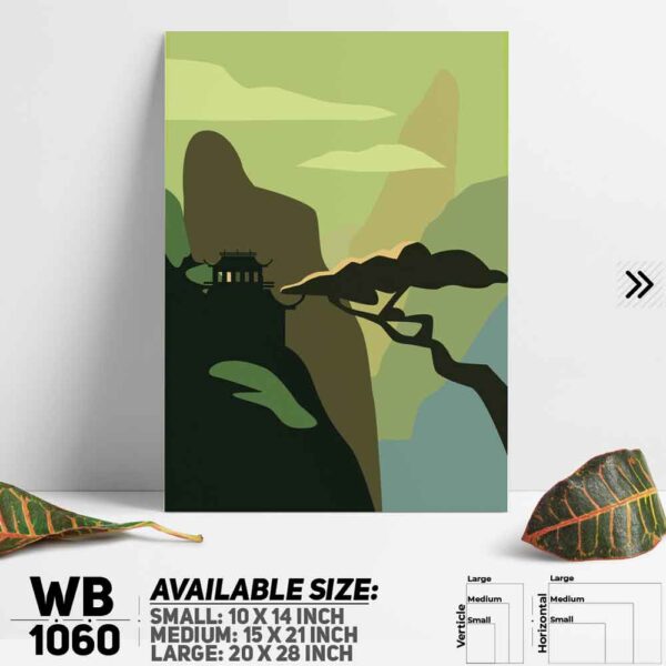 DDecorator Digital Painting Illustration Wall Decoration And Home Decoration PVC Wall Board And Wall Canvas - WB1060