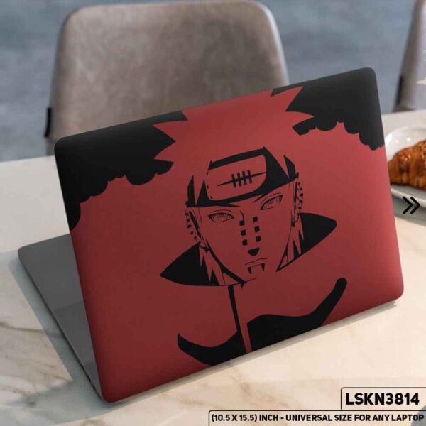 NARUTO Anime Character Illustration Matte Finished Removable Waterproof Laptop Sticker & Laptop Skin (Including FREE Accessories) - LSKN3814 - DDecorator