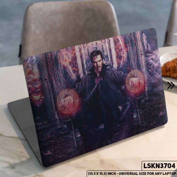 MARVEL Art Digital Illustration Matte Finished Removable Waterproof Laptop Sticker & Laptop Skin (Including FREE Accessories) - LSKN3704 - DDecorator