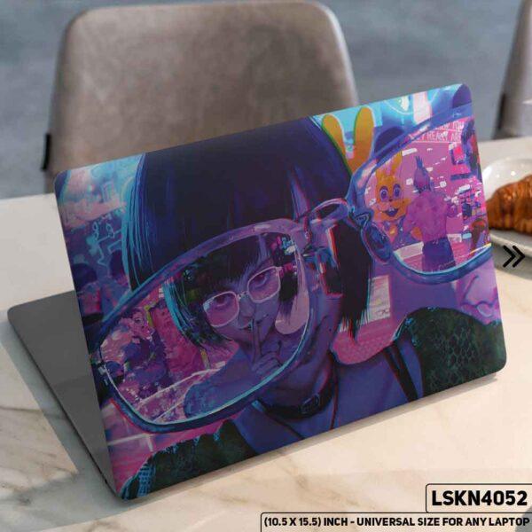 Fantacy Art Digital Illustration Matte Finished Removable Waterproof Laptop Sticker & Laptop Skin (Including FREE Accessories) - LSKN4052 - DDecorator