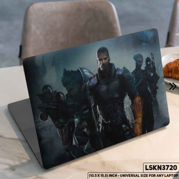 Digital Character Illustration Matte Finished Removable Waterproof Laptop Sticker & Laptop Skin (Including FREE Accessories) - LSKN3720 - DDecorator