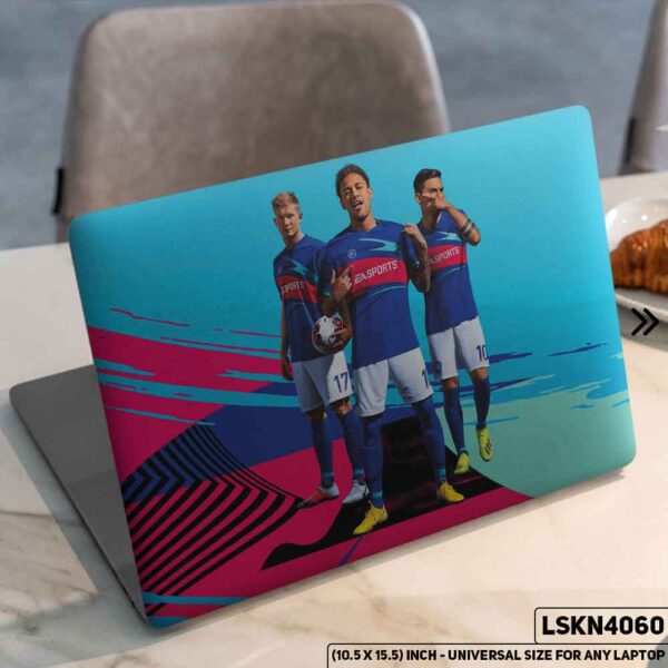 Neymar FIFA World Cup Matte Finished Removable Waterproof Laptop Sticker & Laptop Skin (Including FREE Accessories) - LSKN4060 - DDecorator