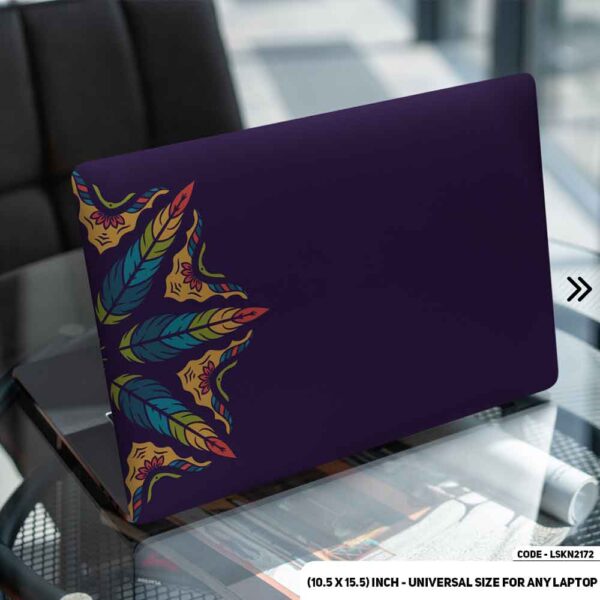 Seamless Geomatric Pattern Matte Finished Removable Waterproof Laptop Sticker & Laptop Skin (Including FREE Accessories) - LSKN2172 - DDecorator