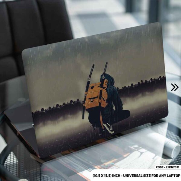 Fantasy Anime Boy Illustration Matte Finished Removable Waterproof Laptop Sticker & Laptop Skin (Including FREE Accessories) - LSKN2531 - DDecorator