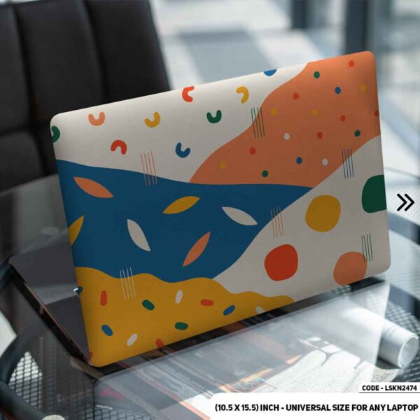 Seamless Pattern Matte Finished Removable Waterproof Laptop Sticker & Laptop Skin (Including FREE Accessories) - LSKN2474 - DDecorator