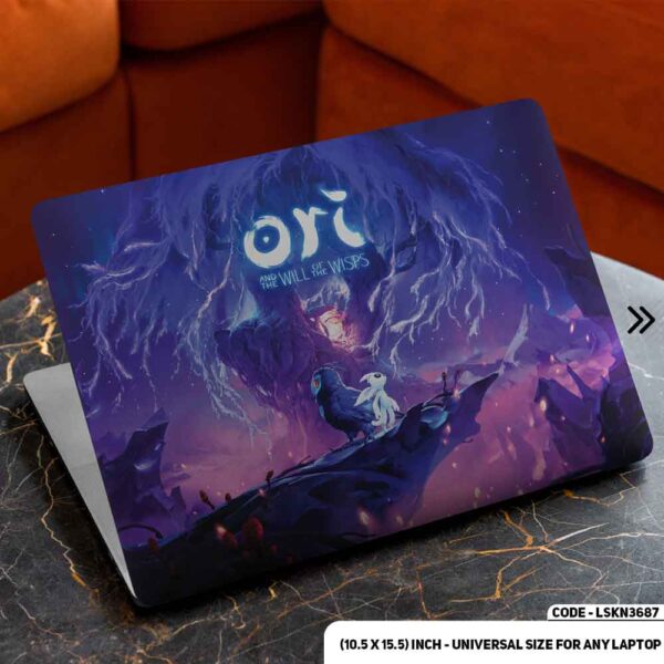 Fantacy Art Digital Illustration Matte Finished Removable Waterproof Laptop Sticker & Laptop Skin (Including FREE Accessories) - LSKN3687 - DDecorator