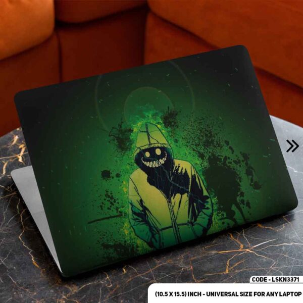 Digital Fantacy Scary Digital Art Illustration Matte Finished Removable Waterproof Laptop Sticker & Laptop Skin (Including FREE Accessories) - LSKN3371 - DDecorator