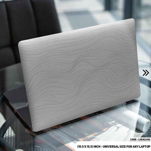Liquid Marble Texture Matte Finished Removable Waterproof Laptop Sticker & Laptop Skin (Including FREE Accessories) - LSKN2306 - DDecorator