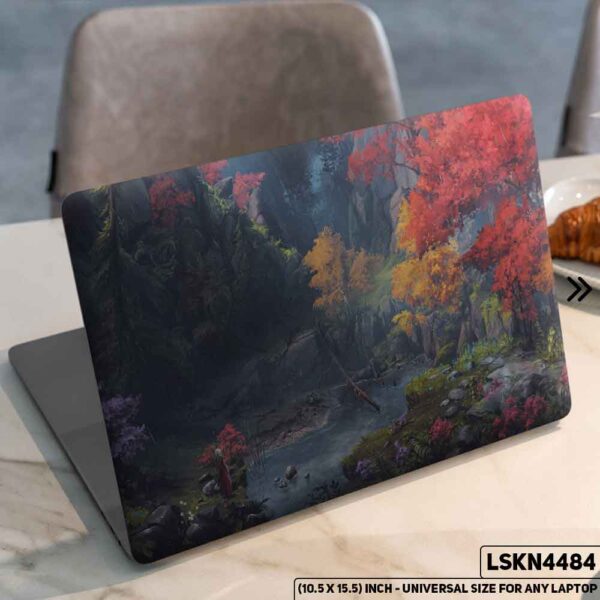Fantacy Art Digital Illustration Matte Finished Removable Waterproof Laptop Sticker & Laptop Skin (Including FREE Accessories) - LSKN4484 - DDecorator