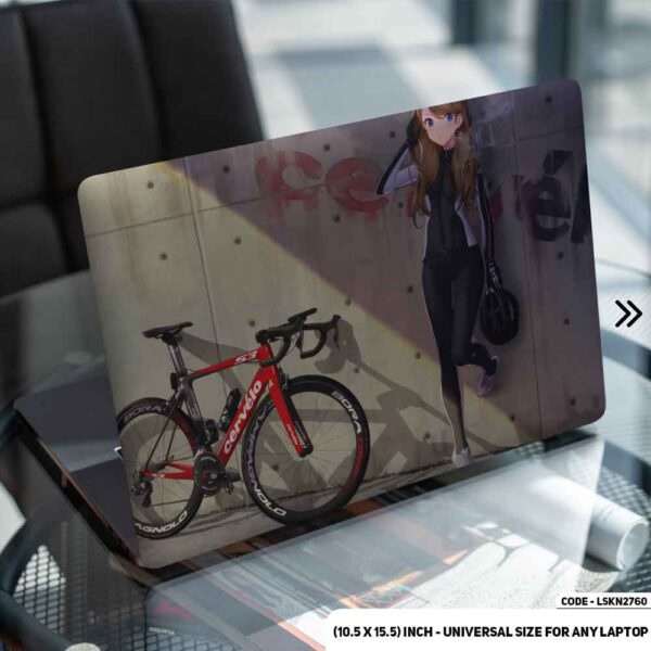 Digital Fantacy Anime Illustration Matte Finished Removable Waterproof Laptop Sticker & Laptop Skin (Including FREE Accessories) - LSKN2760 - DDecorator
