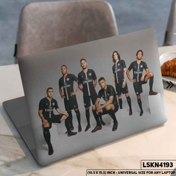 FIFA Football Playing Matte Finished Removable Waterproof Laptop Sticker & Laptop Skin (Including FREE Accessories) - LSKN4193 - DDecorator