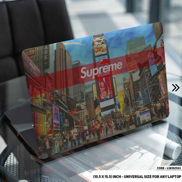 Luxury Brand Iconic Pattern Matte Finished Removable Waterproof Laptop Sticker & Laptop Skin (Including FREE Accessories) - LSKN2563 - DDecorator