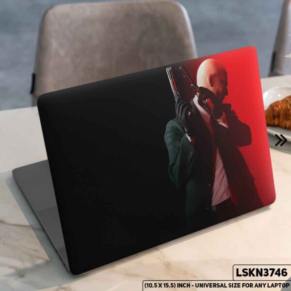 Digital Character Illustration Matte Finished Removable Waterproof Laptop Sticker & Laptop Skin (Including FREE Accessories) - LSKN3746 - DDecorator