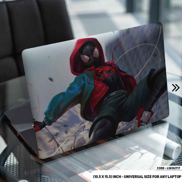 Spiderman in Action Matte Finished Removable Waterproof Laptop Sticker & Laptop Skin (Including FREE Accessories) - LSKN2717 - DDecorator