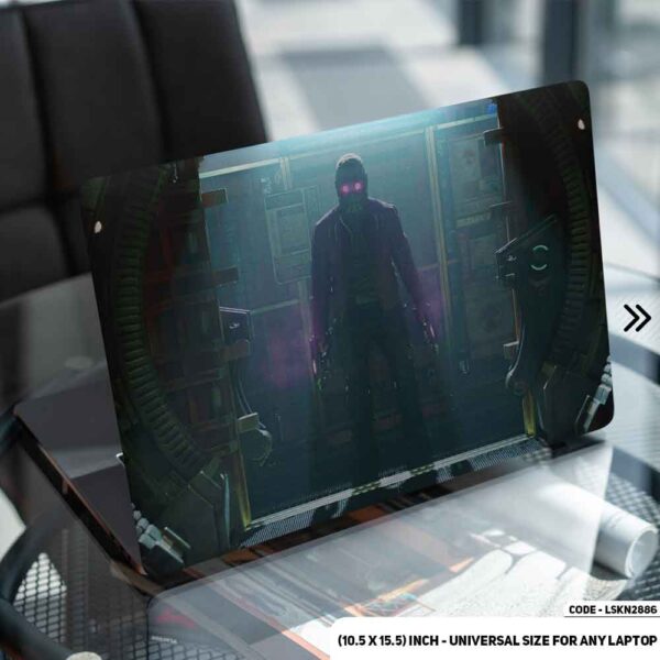 Digital Digital Character Art Illustration Matte Finished Removable Waterproof Laptop Sticker & Laptop Skin (Including FREE Accessories) - LSKN2886 - DDecorator