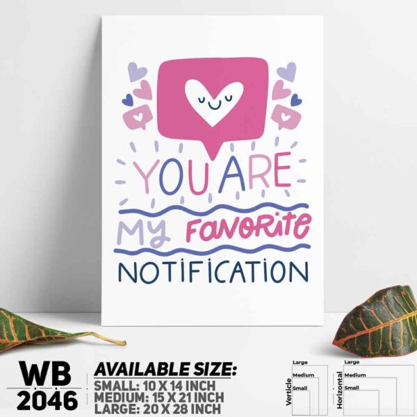 DDecorator Favourite - Motivational Wall Decoration And Home Decoration PVC Wall Board And Wall Canvas - WB2046