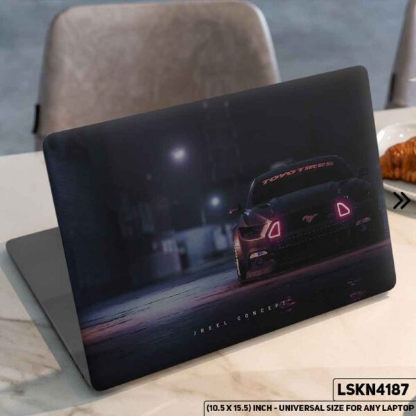 Car Lover Car Sticker Matte Finished Removable Waterproof Laptop Sticker & Laptop Skin (Including FREE Accessories) - LSKN4187 - DDecorator
