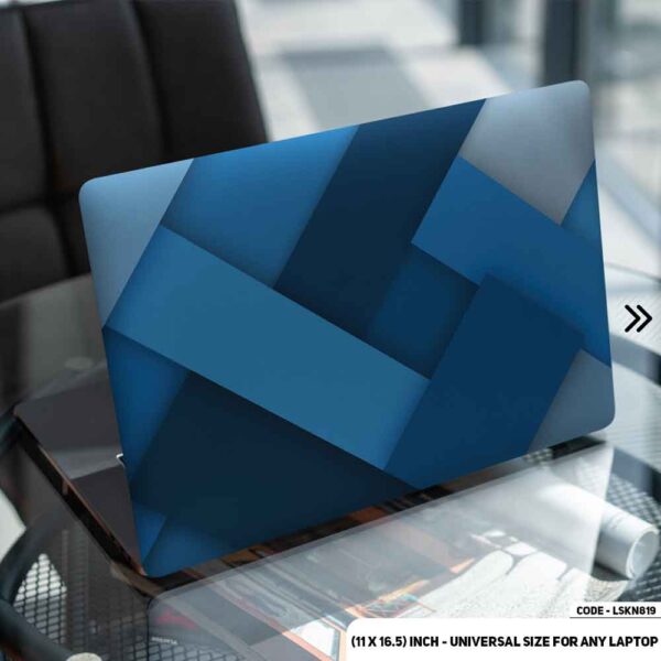 Geometric Shape Matte Finished Removable Waterproof Laptop Sticker & Laptop Skin (Including FREE Accessories) - LSKN819 - DDecorator