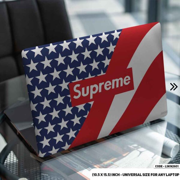 Luxury Brand Iconic Pattern Matte Finished Removable Waterproof Laptop Sticker & Laptop Skin (Including FREE Accessories) - LSKN2601 - DDecorator