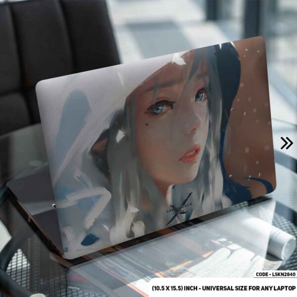 Digital Fantacy Art Illustration Matte Finished Removable Waterproof Laptop Sticker & Laptop Skin (Including FREE Accessories) - LSKN2840 - DDecorator