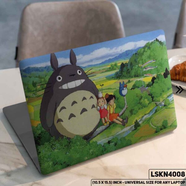Anime Character Illustration Matte Finished Removable Waterproof Laptop Sticker & Laptop Skin (Including FREE Accessories) - LSKN4008 - DDecorator