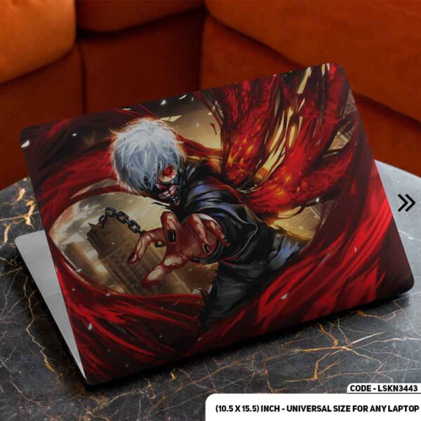 Digital Character Matte Finished Removable Waterproof Laptop Sticker & Laptop Skin (Including FREE Accessories) - LSKN3443 - DDecorator