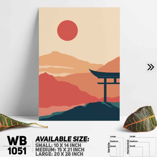 DDecorator Digital Painting Illustration Wall Decoration And Home Decoration PVC Wall Board And Wall Canvas - WB1051