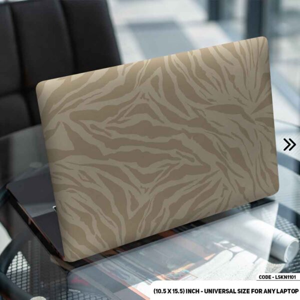 Camel Flush Pattern Matte Finished Removable Waterproof Laptop Sticker & Laptop Skin (Including FREE Accessories) - LSKN1101 - DDecorator