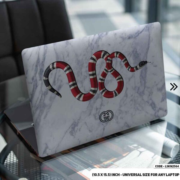 Luxury Brand Iconic Pattern Matte Finished Removable Waterproof Laptop Sticker & Laptop Skin (Including FREE Accessories) - LSKN2564 - DDecorator