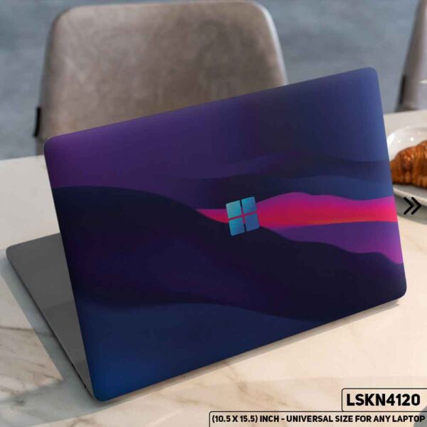 Horizon Art Digital Illustration Matte Finished Removable Waterproof Laptop Sticker & Laptop Skin (Including FREE Accessories) - LSKN4120 - DDecorator