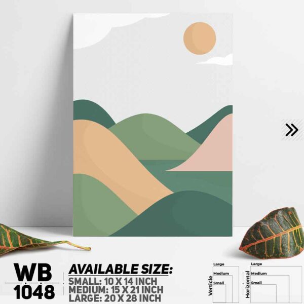 DDecorator Digital Painting Illustration Wall Decoration And Home Decoration PVC Wall Board And Wall Canvas - WB1048