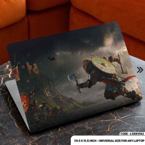 Digital Character Illustration Matte Finished Removable Waterproof Laptop Sticker & Laptop Skin (Including FREE Accessories) - LSKN3582 - DDecorator